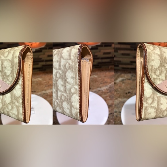 DIOR Trotter Heart PVC Leather Continental Wallet 😍❤️‍🔥🔥 - Picture 15 of 17